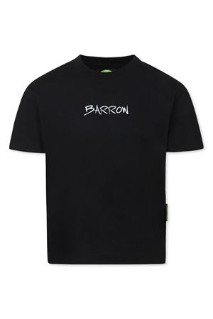 black cotton tshirt BARROW KIDS | S5BKJUTH072110